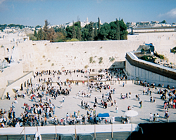 People In Western Wall