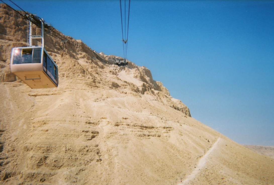 Going Up Mountain in Lift Going Up Mountain in Lift